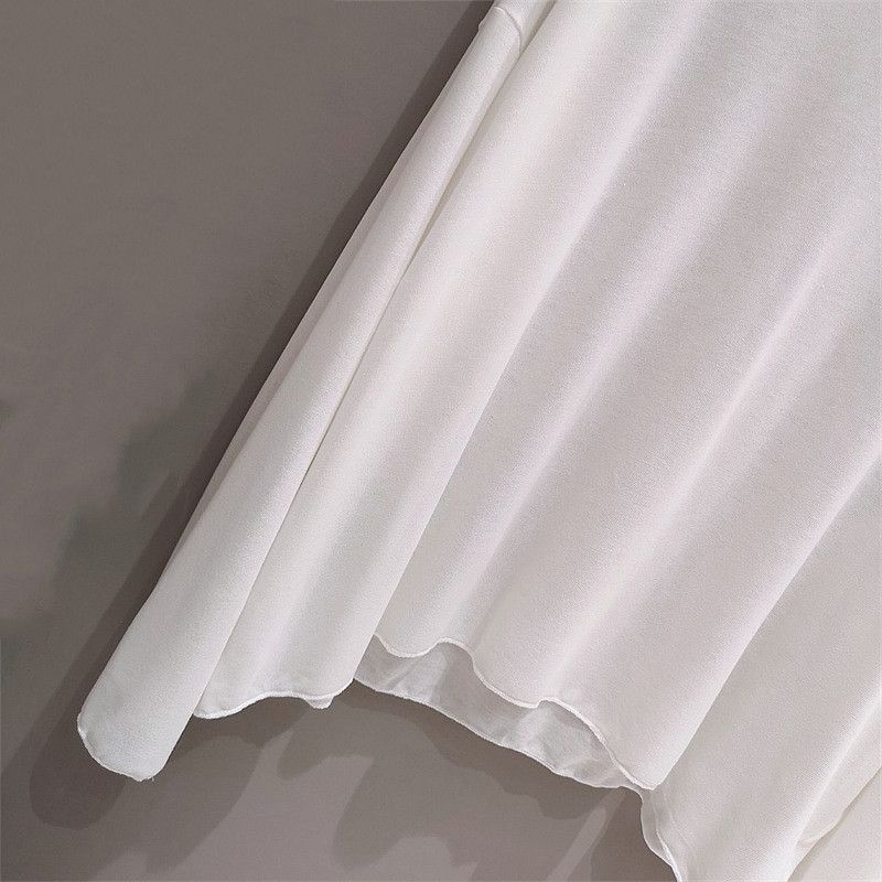 Αντηλιακό T-shirt Γυναικείο Καλοκαιρινό Λεπτό Αντηλιακό Μπουφάν Φούτερ Φαρδύ Μακρυμάνικο Μπλουζάκι Μπλούζα