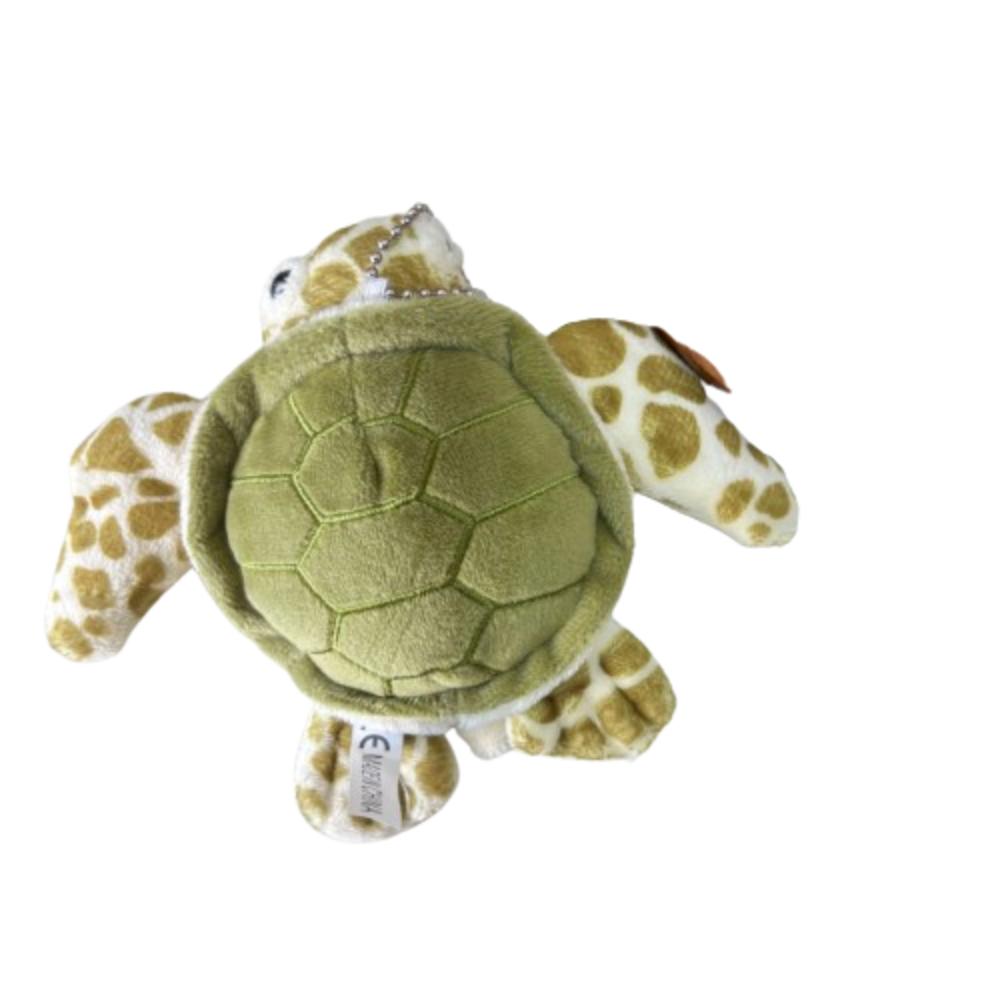

Animal Turtle Plush Keychain PP Cotton Green Doll Key Ring Plush Turtle Pendant Birthday Gift зелёный