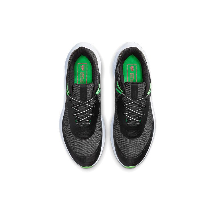 Nike Quest 3 Shield Uomo Nero Ossidiana Nebbia Verde Veleno CQ8894-010
