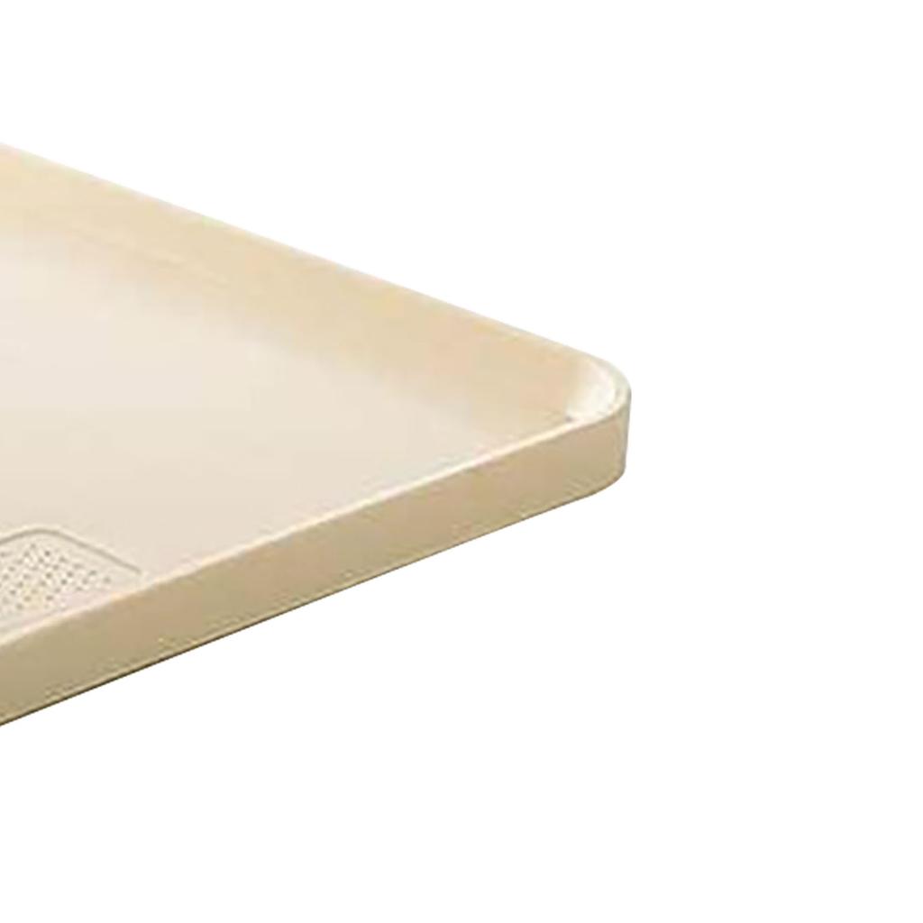 Kitchen Cutting Board Raised Edges Anti Skid Double Sided High Safety Sturdy PP Plastic Cutting