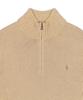 POLO RALPH LAUREN Cotton Quarter Zipper Sweater - Brown