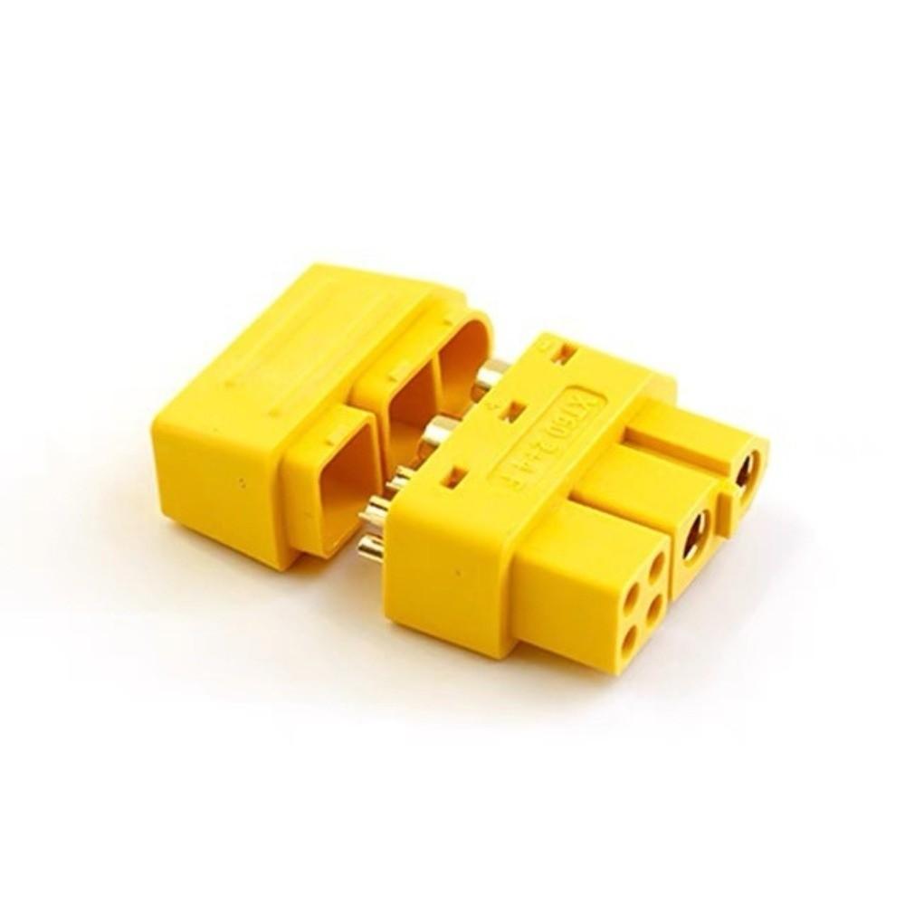 Plastic 2+4 XT60 Connector Gold Plated XT60(2+4)-F New XT60(2+4)-M  for RC Vehicles