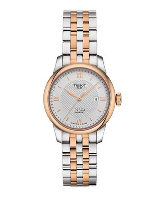 Relógio Tissot Le Locle Automático Feminino com Bracelete (T0062072203800) - Mostrador prateado