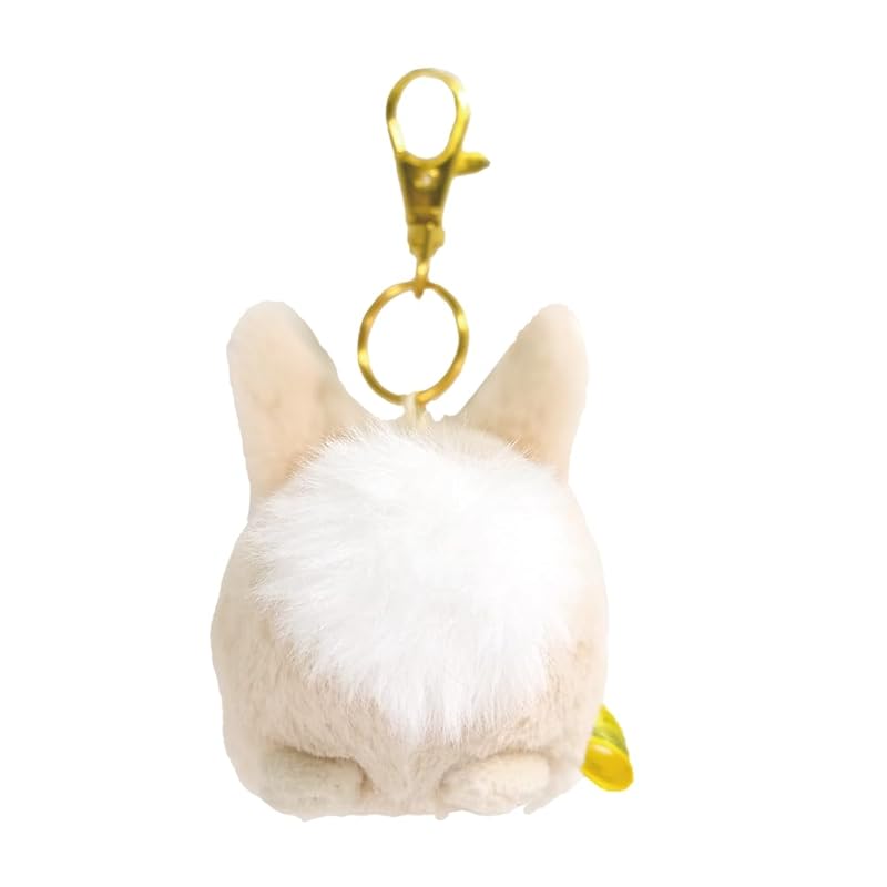 SunLemon Baby Animals Keychain, Rabbit, BE, 7 x 12 x 10 cm, Plush Keychain, Cute Baby Animal, Fluffy, Animal, Plush Toy, Plush Photography, P-1633