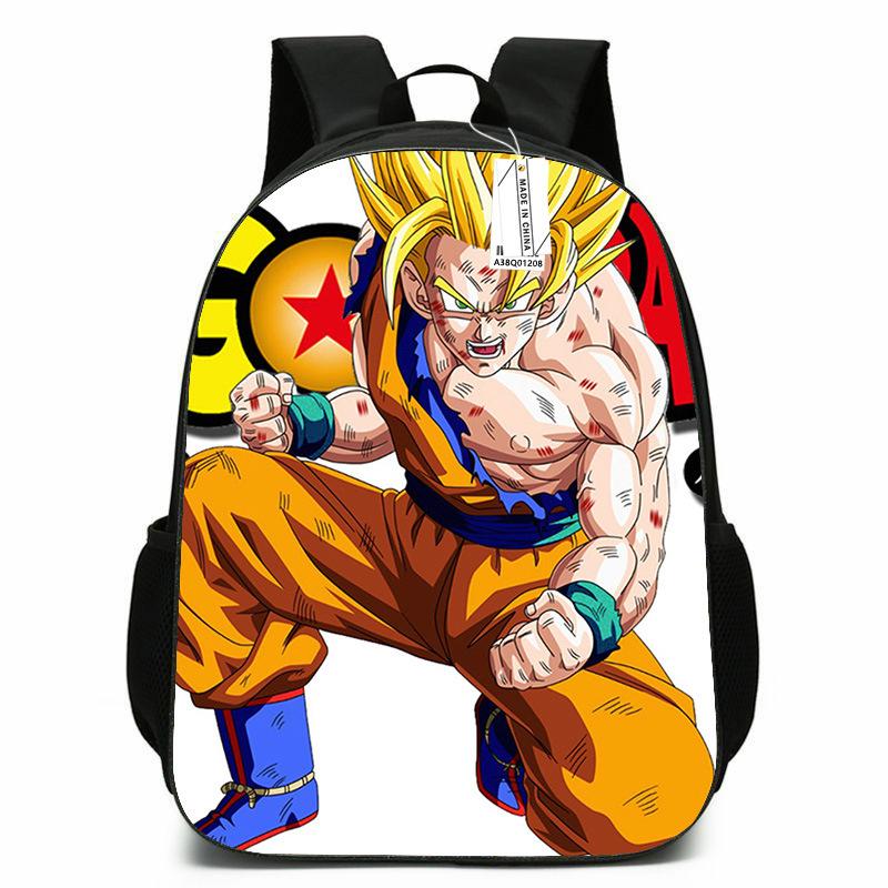 Anime Peripheral Dragon Ball Backpack Dragonball Student School Bag Wukong Polyester Backpack Backpack