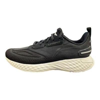 Li Ning Cushioning Slip Resistant Low Top Casual Shoes Women's Black ARHU034-5