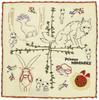 Marushin Hand Studio Ghibli Princess Forest of the Forest 1005036800 Towel, Mononoke, 25x25cm, God, 100% Cotton,