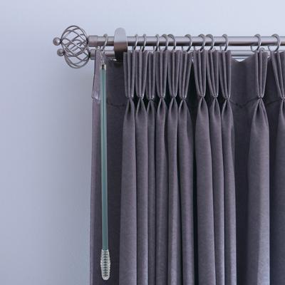 Aluminium Alloy Drapery Pull Rod Lightweight Sturdy Curtain Pull Wand Easy Operation Long Curtain Rod Drapery Wand