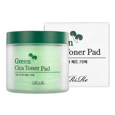 Liir Green Cica Toner Pad, 70 Sheets, 1 Pack