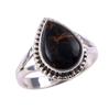 Natural Pietersite Gemstone Handmade 925 Solid Sterling Silver Ring Size 8 W1t83