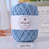 Blended Fiber Hand Knitting Yarn 1.2mm Crochet Yarn Durable Organza Yarn  Bags Hats Baskets