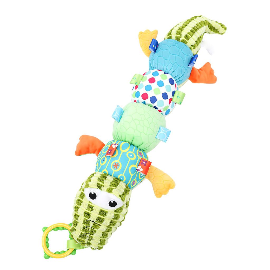 Baby Musikalisches Kuscheltier Sensorisches Spielzeug Kleinkind Weiches Musiktier Spielzeug mit Knisterfunktion für Bauchzeit Neugeborene Über 0 Monate