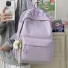 Schoolbag Large-capacity Schoolbag Female Junior High School Student Girl Simple Japanese High School Student Backpack Design Sense Backpack