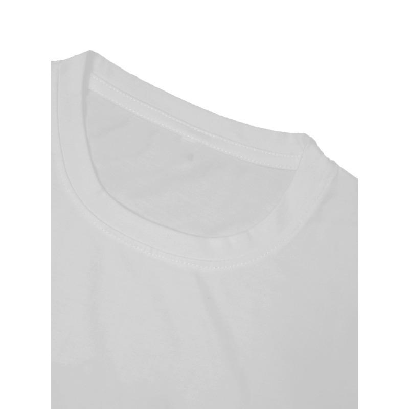 European sizes Pattern Printed Summer Men's Round Neck Short Sleeved T-shirt