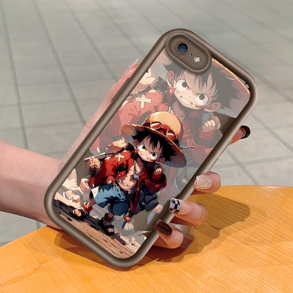 Soft Silicone Square Ladder Printing Pattern Phone Casing Full Cover Camera Shockproof Protection Rubber Case for iPhone Infinix Tecno OnePlus