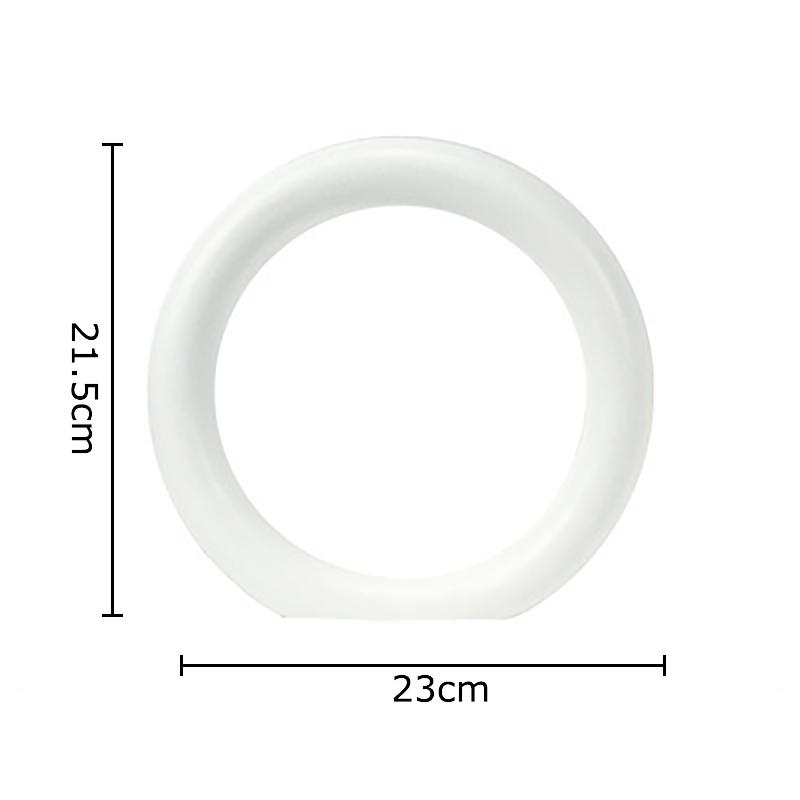Minimalism Geometric Circle Sculpture Desk Decoration Creative Ornaments Modern Crafts Abstract Statue Room Aesthetic Decor