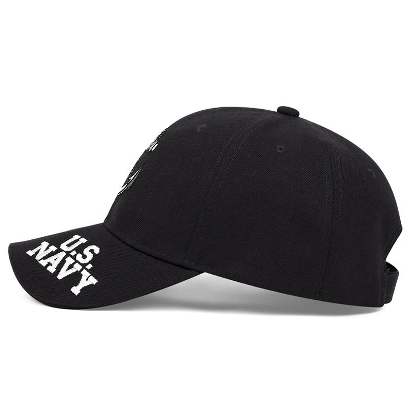 Unisex Anchor Embroidery Baseball Caps Spring Autumn Outdoor Adjustable Casual Hats Dad Hat Sunscreen Hat