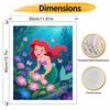 Disney The Little Mermaid Digital Oil Painting Art Kit Handmade Coloring Painting Home Decor