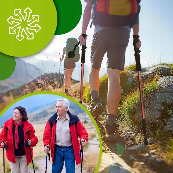 Bastoncini Da Nordic Walking Bastoncini Da Escursionismo Regolabili Trekking