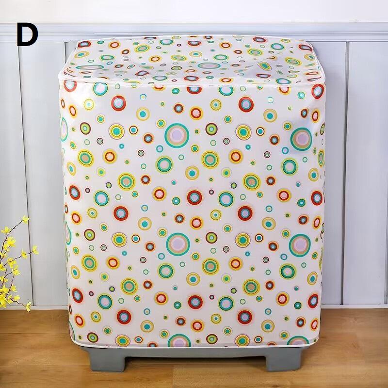 Capa para Máquina de Lavar Roupa de Cilindro Duplo Tampa à Prova de Poeira para Máquina de Tambor Duplo Abertura da Máquina Tampa Semi-Automática Tampa Superior