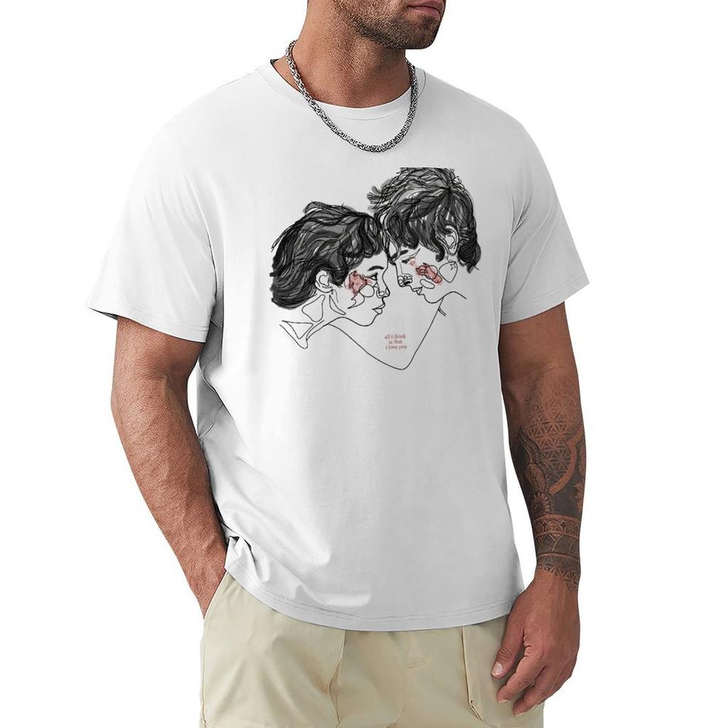 bones  all 2022  all i think is that i love you TShirt croswit shirt man sports fans men t shirts high quality