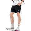 Li-Ning Trendy Fashion Loose Solid Color Versatile Simple Casual Shorts Unisex Shorts Black AAPV155-1