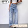 Women's Fashion Casual Solid Color Print Pants & Capris