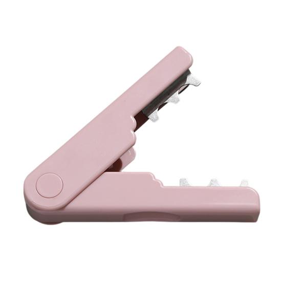 Rose Thorn Stripper Portable Anti-slip Ergonomic Finger Groove Flower Stem Leaf Thorn Remover Pliers Flower Shop Home Supplies