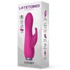 Couby Pink Silicone Bunny Vibrator