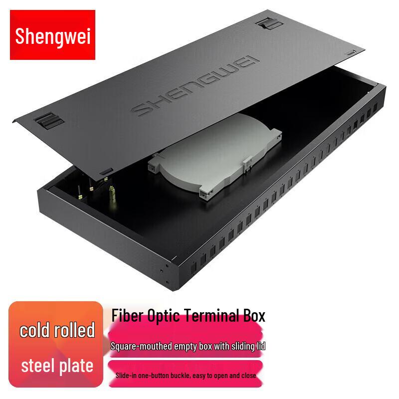Shengwei FBO-124F 24-Port SC Rack-Mount Fiber Optic Terminal Box