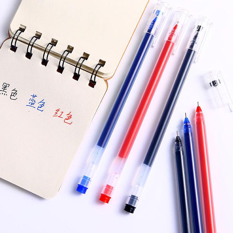 High-Capacity Needle Point Gel Pen, 0.5mm, for Students and Exams