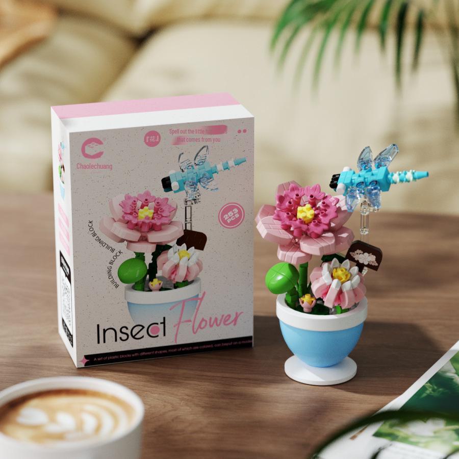 

Конструкторы «Цветок гибискуса» — совместимы с Lego, забавная сборная игрушка для детей, отлично подходит для Дня святого Валентина