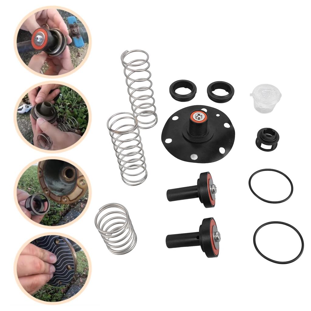 Komplett tilbakeslagsreparasjonssett 1 1/4in-2in Erstatning for Wilkins 975XL 975XL2 Tilbakeslagsventilkontroll