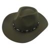Love Top Western Cowboy Top Hat Jazz Dance Tibetan Tibetan Tibetan Hat Bent Edge Felt Hat