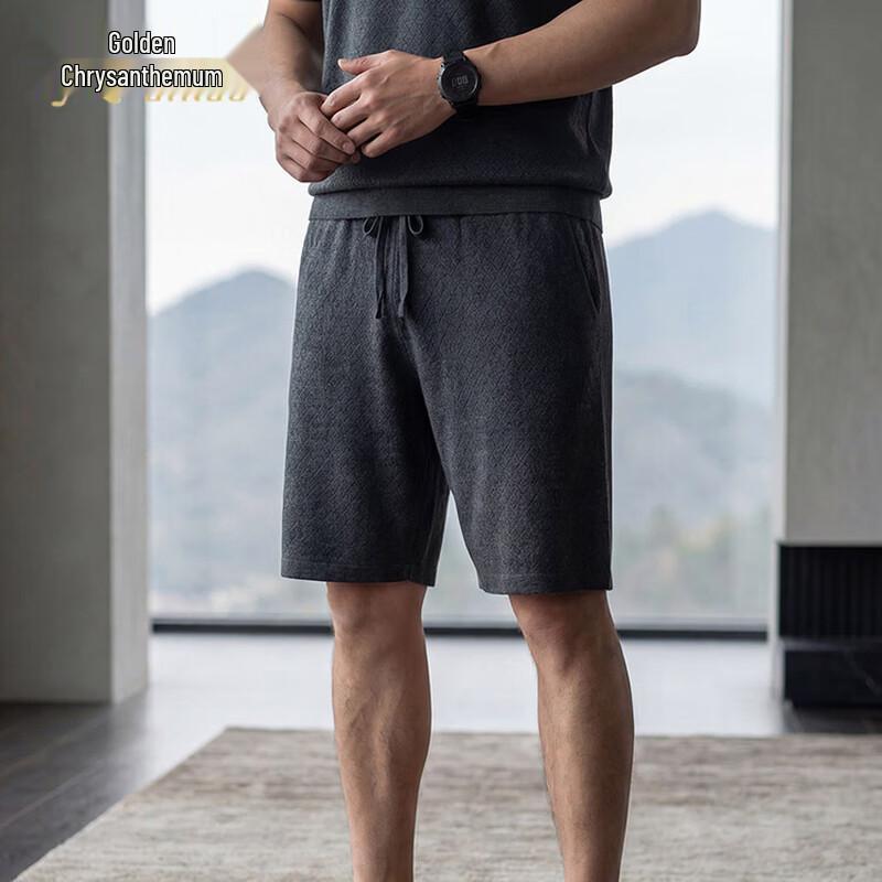 

Jinjuan Men s Silk & Cashmere Blend Summer Apparel 2XL/185