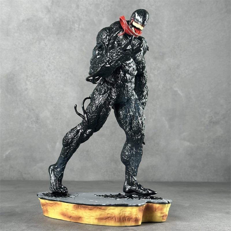 Hot 30cm Marvel Character Venom Pvc Action Figures Gk Statue Model Trendy Toys Desktop Ornament Boys Surprise Gifts Collectible