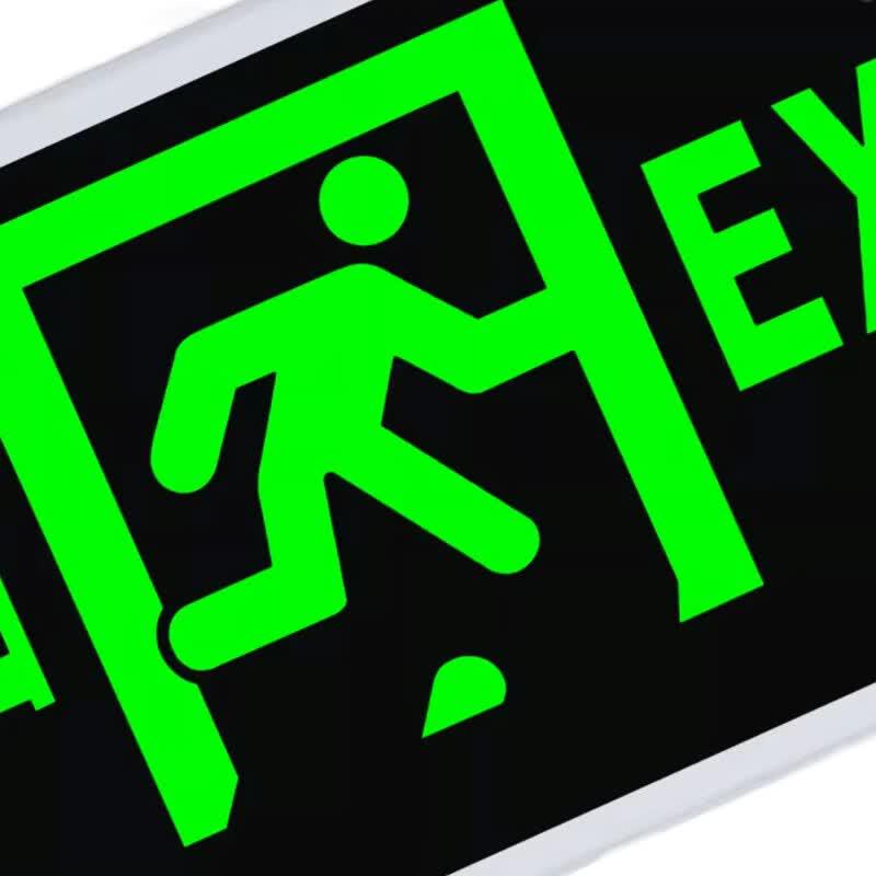Fire Safety Exit Sign