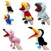 New Cross-border Bird Animal Hand Puppet Large Beak Parrot Toy For Soothing Kids Wholesale Eagle Doll