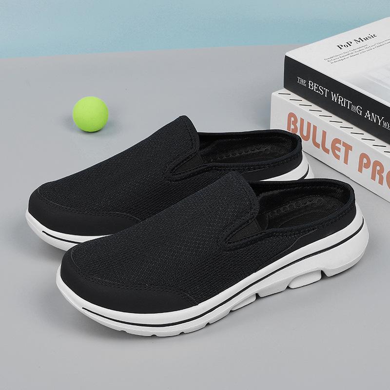 Summer mesh shoes breathable sandals mesh shoes soft sole breathable mesh shoes lazy net shoes