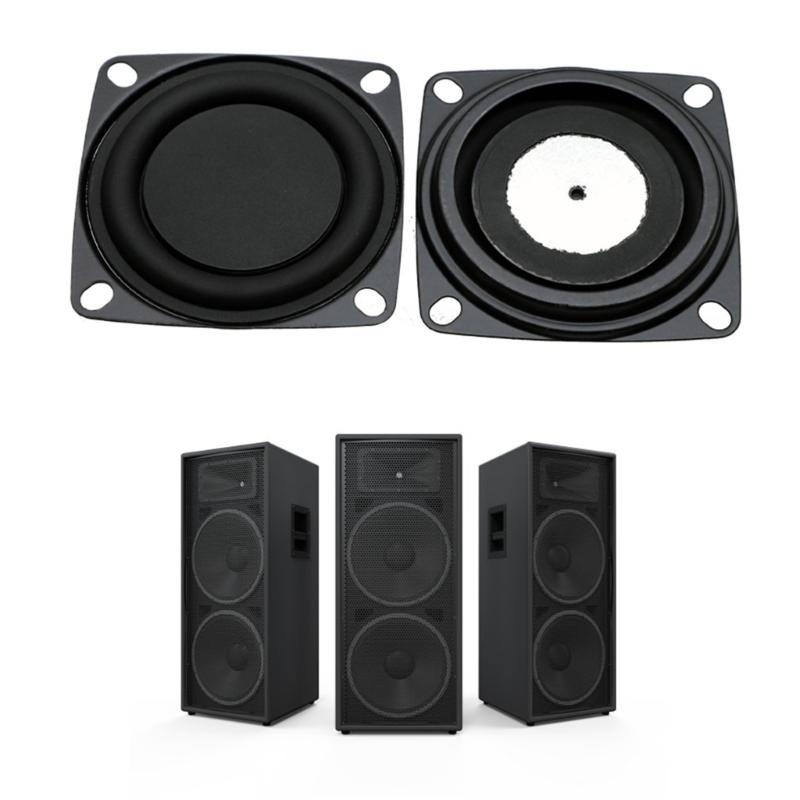 2PCS 53mm Speakers Passive Bass Woofer Diaphragm Vibrating Plate Loudspeakers for Superiorsly Auditory Sound