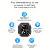 Motorcycle TPMS Wireless Tire Pressure Monitor Real-time Display Waterproof System