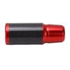 5 6 Speed Manual Gear Shifting Lever Knob Carbon Fiber Transmission Shifter Head with 3 Adapters for Vehicle