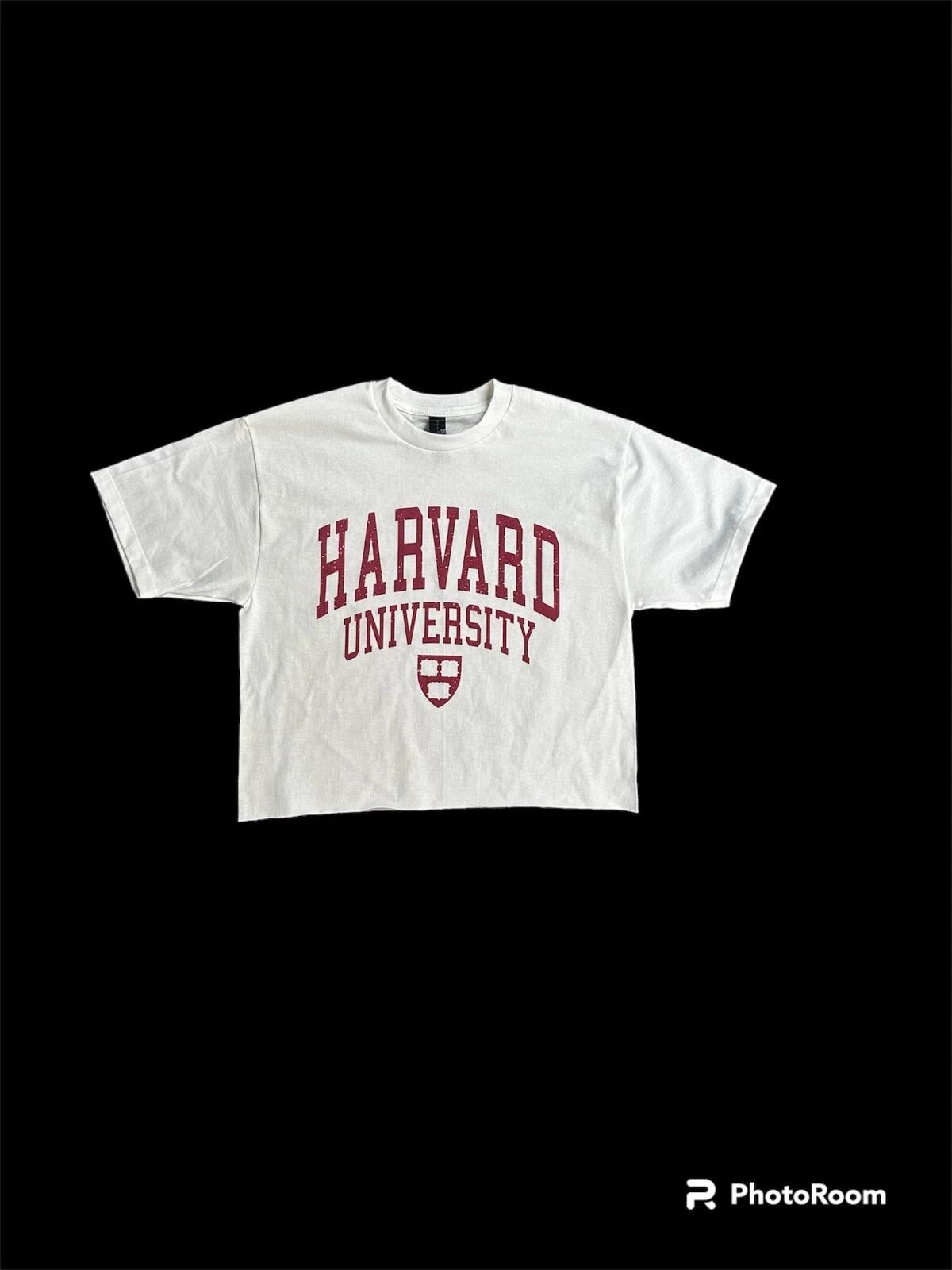 Harvard University cropped top shirt 3XL