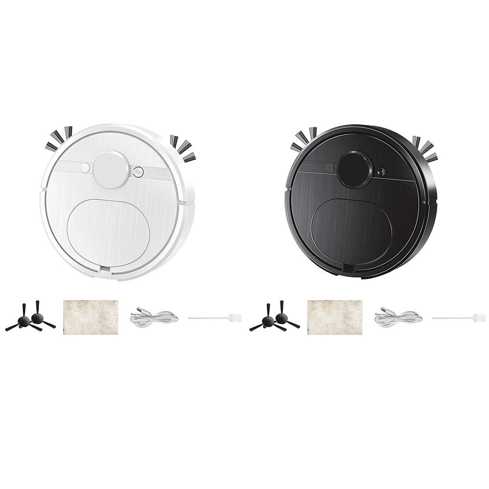 3 In 1 Robot Vacuum Cleaner Rechargeable Strong Power Sweeping Machine Automatic Cleaning Machine for Pet Hair Carpets Floors