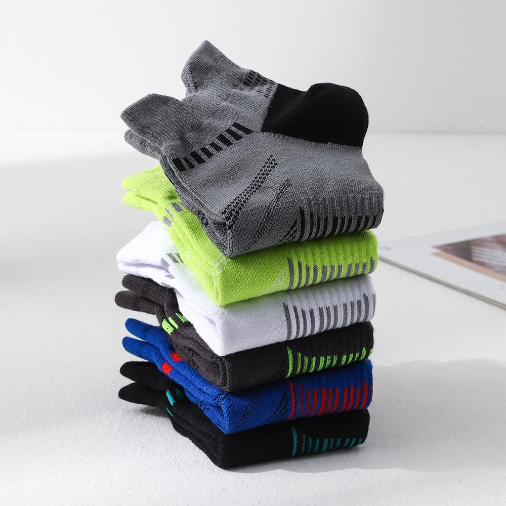 1 Pair Ankle Compression Sock for Men, Low Cut Compression Running Sock with Ankle Support