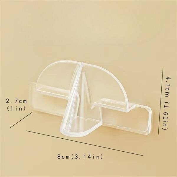 Glasses rack, household wall hanging without punching, creative wall bedside display rack, bathroom sunglasses storage bracket
