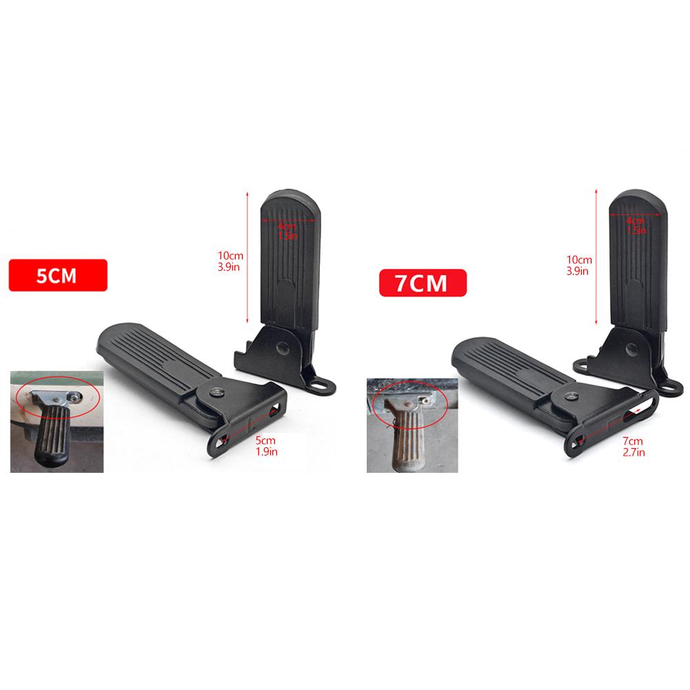 2Pcs 5cm 7cm Motorcycle Foldable Pedals Rear Seat Foot Support Pad Pedal Electric Bike Lightweight Foot Pegs Motorcycle Parts