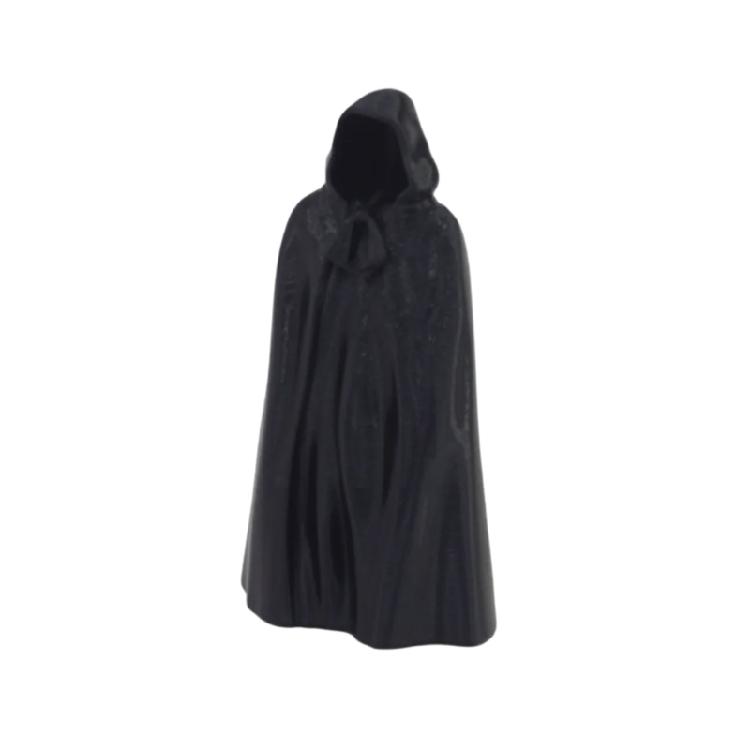 

Mysterious Figure Halloween Pumpkin Cloak Collection Decoration Miniature Desktop Accent Plastic