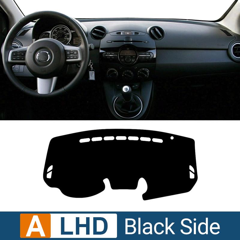For Mazda 2 DE Demio 2007 2008 2009 2010 2011 2012 2013 2014 Car Dashboard Cover Sun Shade Non-slip Mat Interior Accessories