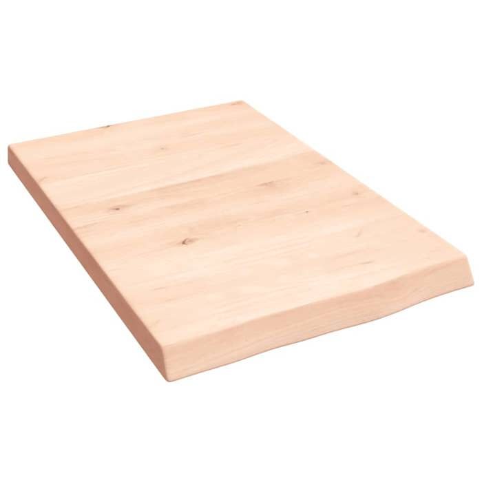 VidaXL Wall Shelf 40x60x4 Cm Solid Untreated Oak Wood 363516